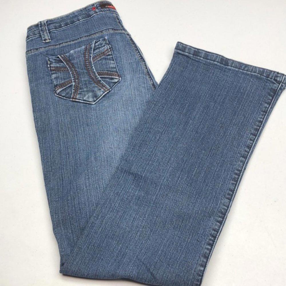 LIKE NEW VINTAGE REDGIRL BOOTCUT JEANS 30x30 ⭐️ - Picture 5 of 12